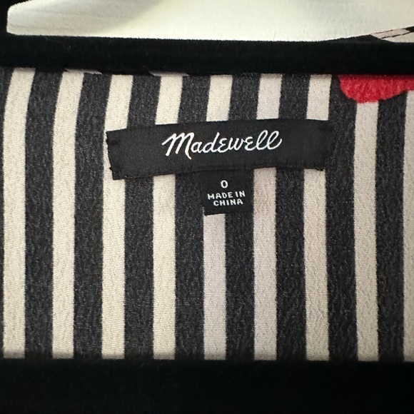 Madewell Ruffle Wrap Dress in Candied Orchid - Picture 6 of 7